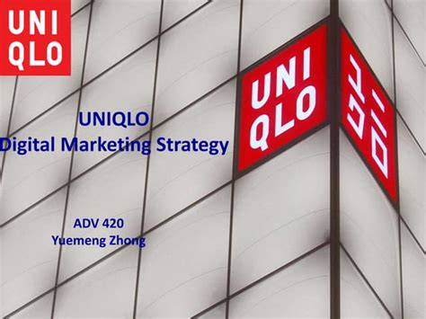 uniqlo slides|uniqlo marketing ppt.